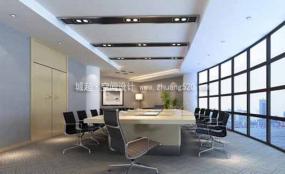 日式简约风格办公室装修设计效果图