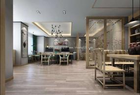 最新日式简约风格办公室设计装修图