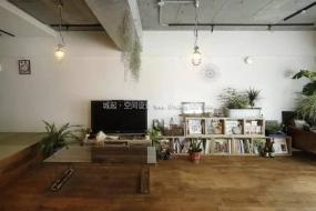 日式简约风格办公室设计装饰效果图