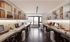 日式简约风格办公室设计装修效果图