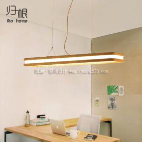 最新日式简约风格办公室设计装饰效果图