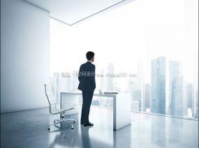 简约风格40平米办公室设计装饰图