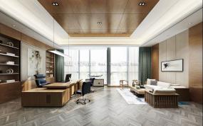 老总办公室设计装修图