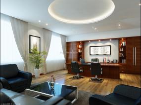 老总办公室设计装饰图