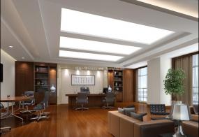 简约老总办公室装修图片