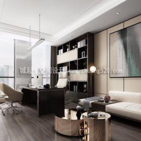 老总办公室装修效果图片