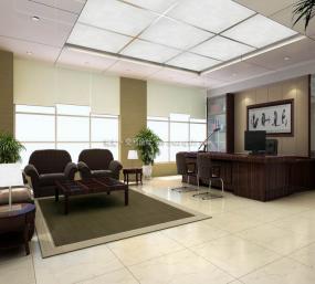 简约老总办公室装修图片