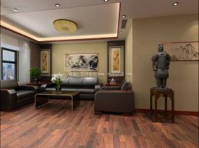 简约文雅老总办公室装修图片