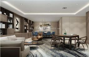 简约风格老总办公室设计效果图片