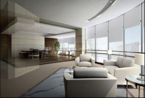 现代简约老总风格办公室装修图片