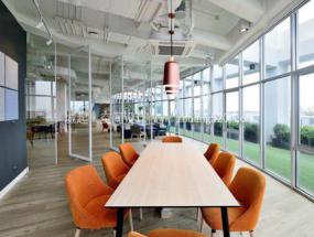 简约风格15平米办公室设计效果图片