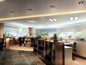 现代简约20平米办公室装修图片