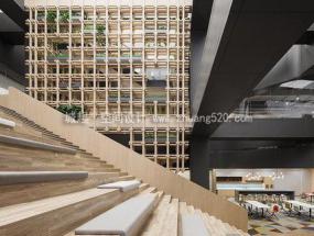 简约风格30平米办公室设计效果图片