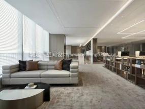 简约风格30平米办公室装修实景图片