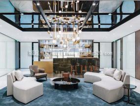 简约风格30平米办公室设计装饰效果图片