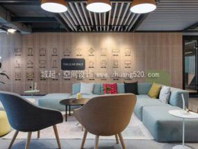 简约风格办公室30平米装饰图片