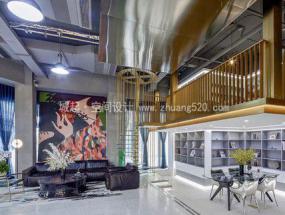 最新简约风格30平米办公室设计装修图