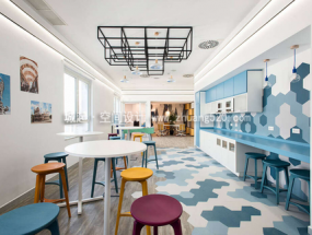 30平米办公室设计装饰图