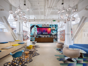 30平米办公室设计效果图