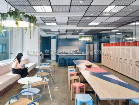 30平米办公室装饰设计效果图片