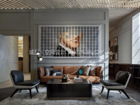 30平米办公室设计装饰效果图片