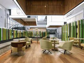 简约风格30平米办公室装修高清效果图