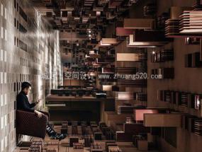 现代简约风格电影院装修效果图