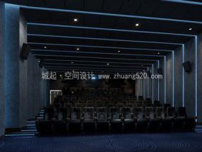 简约风格电影院装修装潢效果图