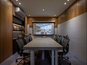 大气简约风格办公室设计装饰效果图