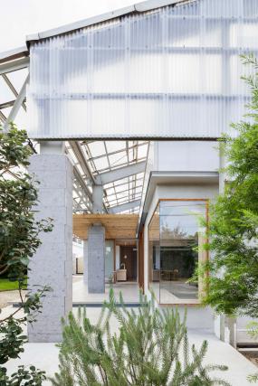 大气简约风格办公室装修效果图