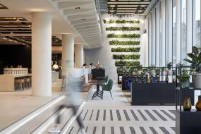 大气简单办公室装潢设计效果图片