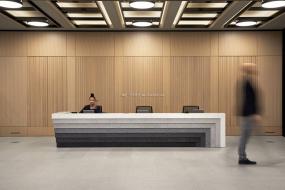 大气简单文雅风格办公室装修图片