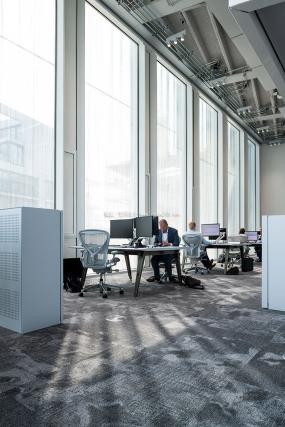 舒适经济风格办公室设计装饰效果图