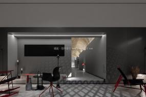 柔和风格办公室设计装饰效果图