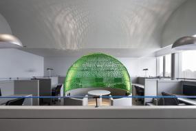 柔和风格办公室装修图片