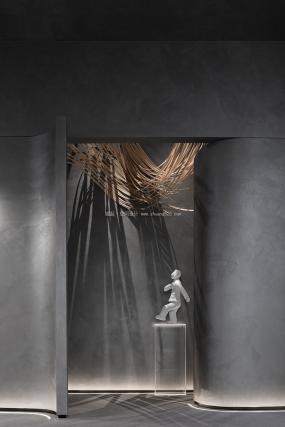 现代柔和风格办公室装修效果图