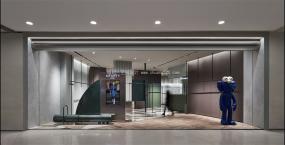 简约风格服装店装修设计效果图