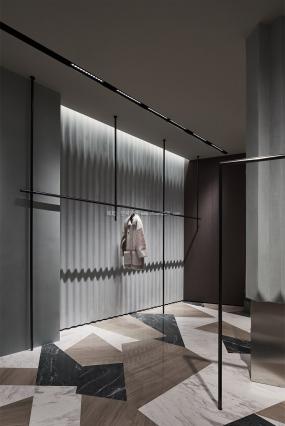 简约文雅风格服装店装修效果图