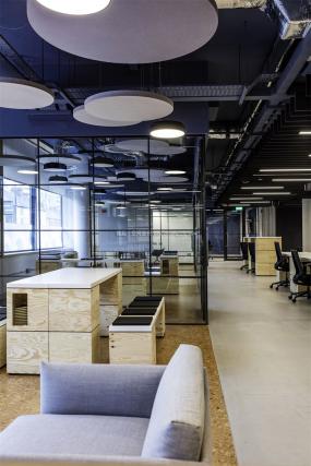 简约风办公室装修图片