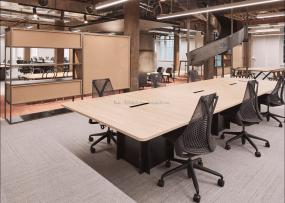 最新简约风办公室装修设计效果图