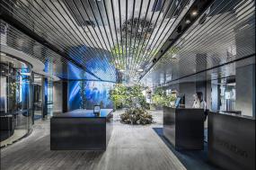 简约风办公室设计装饰图