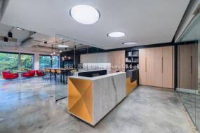 个性简约风格办公室装修效果图