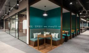 个性简约风格办公室设计装修效果图