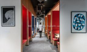 个性简约风格办公室设计装修效果图片