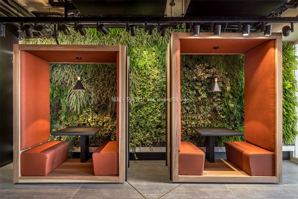 轻快风格办公室装修图片