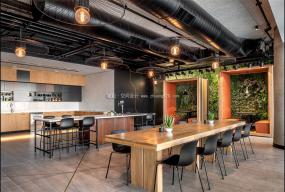 轻快风格办公室设计装修效果图片