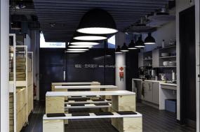 轻快风格办公室设计效果图