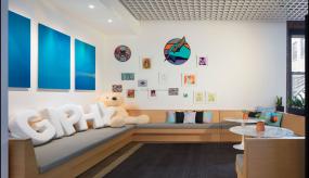 最新轻快风格办公室装修设计效果图