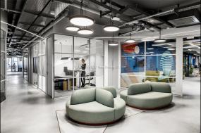 工业风格办公室设计装饰效果图片