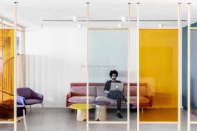 最新工业风格办公室设计装饰效果图